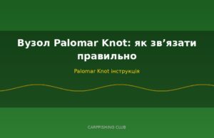 Вузол Palomar Knot: як звʼязати правильно